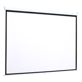 Manual Pull Down Retractable Projector Screen