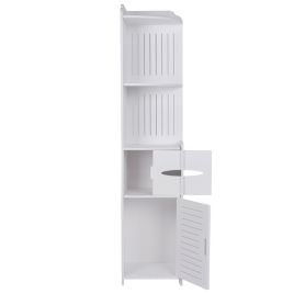 120cm Bathroom Corner Storage Cabinet 25X25CM