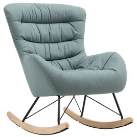 Nordic Wood Rocking Chair