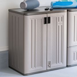 CALVERIN Base Garden Storage Cabinet - Grey