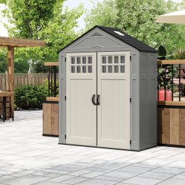 LORNVALE Garden Shed 6x13 - Grey