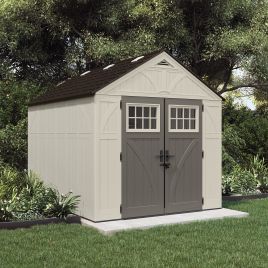 LORNVALE Garden Shed 8x10 - Cream