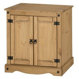 Corona Solid Pine Sideboard 2 Door Cupboard - Mexican Style