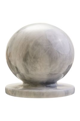 HAVERLYN Marble Ball Sculpture - White