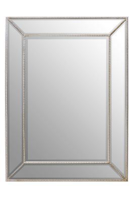 CENDROSSA Rectangular Wall Mirror -Silver