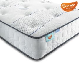 Sareer Cool Blue Pocket Memory Foam Mattress - Single 3ft