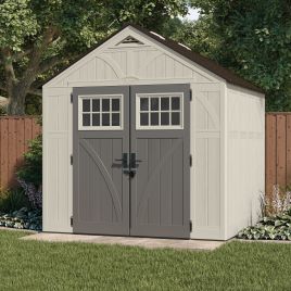 LORNVALE Garden Shed 8x7 - Cream