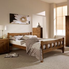 Havana Pine Bed Frame - Kingsize 5ft