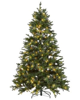 Aspen Yuletide Pre-Lit Christmas Tree 210 cm - Green