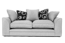 Dorota Fabric 3 Seater Sofa