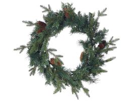 Hollybright Decorative Christmas Wreath 60 cm - Green