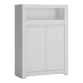 Novi 2 Door Cabinet - Alpine White