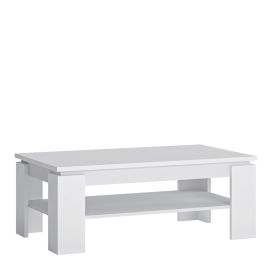 Fribo White Fribo Large coffee table in White - Alpine White