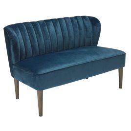 Bella 2 Seater Sofa Midnight Blue