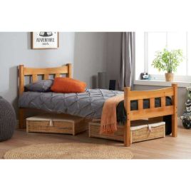 Birlea Miami Antique Pine Bed Frame - Single 3ft