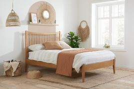Birlea Berwick Oak Bed - Double 4ft6