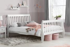 Versatile Design Solid Pine Bed Frame - Standard Double 4ft6