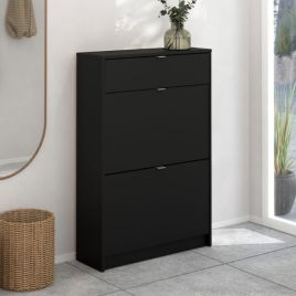 Althoff Shoes Shoe Cabinet - Matt Black