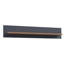 Karen Riviera Oak Top 160cm Wall Shelf - Navy