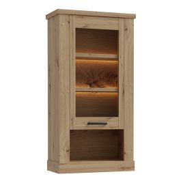 COMI Wall Display cabinet in Artisan Oak