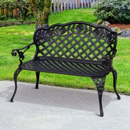 Cast Aluminium Garden Bench