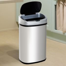 Stainless Steel Sensor Dustbin 58L