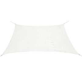 Sunshade Sail HDPE Square 2x2 m White