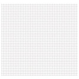 Crimped Garden Wire Fence Stainless Steel 100x85 cm 11x11x2 mm