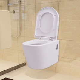Wall Hung Toilet Ceramic White