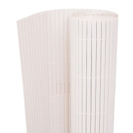 Garden Fence Double-Sided PVC 150x300 cm White