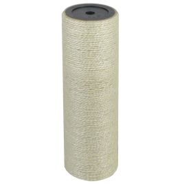 Cat Scratching Post 8x25 cm 10 mm Beige