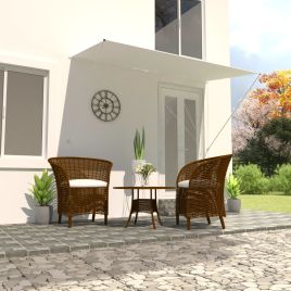 Retractable Awning 250x150 cm Cream
