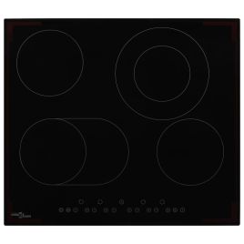 Ceramic Hob with 4 Burners Touch Control 6600 W