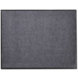 Grey PVC Door Mat 90 x 150 cm