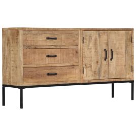 Sideboard 140x35x75 cm Solid Mango Wood