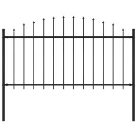 Garden Fence with Spear Top Steel