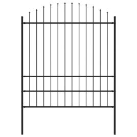 Garden Fence with Spear Top Steel