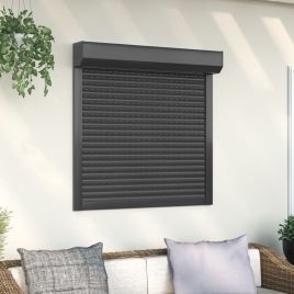 Roller Shutter Aluminium 100x100cm Anthracite
