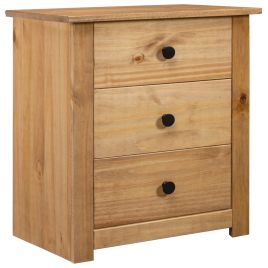 Bedside Cabinet 46x40x57cm Pinewood Panama Range