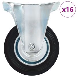16 pcs Fixed Casters 100 mm