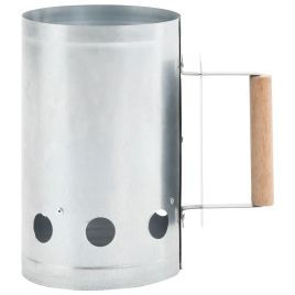 Charcoal Grill Chimney Starter Galvanised Steel