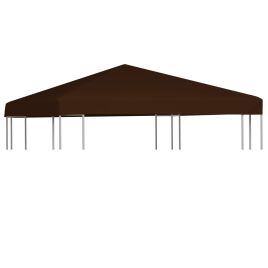 Gazebo Top Cover Brown 3x3 m