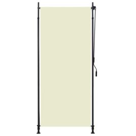 Outdoor Roller Blind 100x270 cm Cream