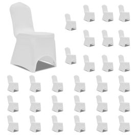 Chair Cover Stretch White 30 pcs