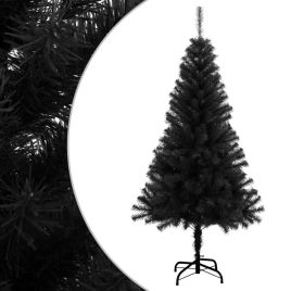Liro Artificial Christmas Tree with Stand Black 150cm PVC