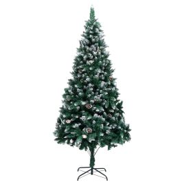 Liro Artificial Christmas Tree with Pine Cones and White Snow 240cm