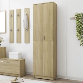 Hallway Wardrobe Sonoma Oak 55x25x189cm Engineered Wood
