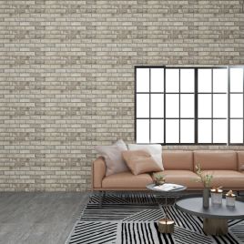 3D Wall Panels with Sand Brick Design 11 Pcs