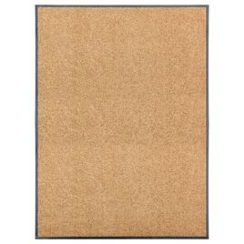 Doormat Washable Cream 90x120 cm
