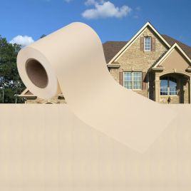 Garden Privacy Screen PVC 70x0.19 m Cream